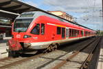 429 529-1 als RE9(Rostock-Sassnitz)kurz vor der Ausfahrt im Rostocker Hbf.09.07.2017