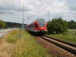 429 029 an der Schleuse bei Lietzow am 26.Juli 2010.