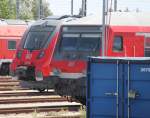 es gab auch wieder ein Angst-Hamster im BW Rostock Hbf.01.06.2012