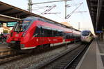 Am Abend des 18.09.2020 waren 442 339 und 415 023-1 im Rostocker Hbf.