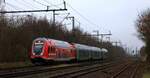 Gast Twindexx-Steuerwagen-Lok der DB Regio Nordost Rostock DBpzfa 445 005-5 REV/WR/21.03.23 mit RE 7 nach Hamburg.