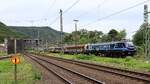 ELP/RTB Cargo 2019 311-0 REV/26.01.24 mit H-Wagen Zug Einfahrt Bingen am Rhein.