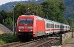 br-6-101-adtranz/747586/db-101-059-4-als-zuglok-an DB 101 059-4 als Zuglok an einem der vielen IC Züge an den Rheinstrecken. Andernach-Namedy 13.09.2021