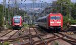 DB 101 069-3 mit dem IC 2012 nach Oberstdorf Einfahrt Koblenz Hbf.