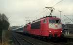 DB 103 126-9 + E 10 180 Flensburg 01.02.2002