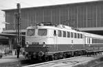 DB E10 251 München Hbf 10.09.1963