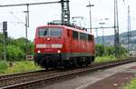 br-6-111/858655/db-111-137-6-revedob300724-bei-der DB 111 137-6 REV/EDOB/30.07.24 bei der Durchfahrt in Bingen am Rhein am 07.08.2024