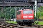 DB 111 137-6 REV/EDOB/30.07.24 bei der Durchfahrt in Bingen am Rhein am 07.08.2024 II