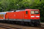 Neuzugang Nr.3: Die Ex-Dortmunderin und nun Neu-Kielerin 112 160-7 mit SH-Express in Schleswig.