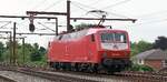 SEL 120 143-3 auf Rangierfahrt zu ihrem Zug. Pattburg/DK 22.05.2026 II