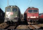 Das waren noch Zeiten: E40 229/140 229-6 und 155 155-5 Bw Flensburg 03.11.1997(DigiScan014)