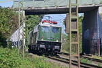 In Osterath unweit der Viehgasse kommt E40 1313 alias. 139 313 mit der RB37 gen Neuss Hbf Hbf gefahren. 23.9.2026