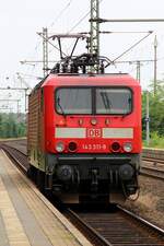 DB Regio Kiel 143 311-9, 11/2021 Heizlok HH-Langenfelde, Schleswig 06.07.2012