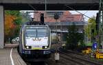 Metronom 146-04/146 504-6 mit dem RE 3 nach Uelzen, HH-Harburg 29.10.2022