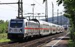 DB 147 559-9 REV/FKR X/04.10.18, Verl/LL/05.10.25 mit IC 2046 nach Dresden Hbf Ausfahrt Bingen.