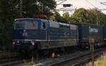 SEL 181 205-6 REV/BPSM/25.07.24 hing kalt am Ende des von 181 204 gezogenen Nordliner-KLV. Pattburg/DK 14.08.2026