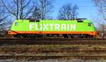 Hectorrail/FlixTrain 182 531-4  LaMotta ,  REV/Lz/01.12.21 zu Gast in Pattburg/DK 02.03.2023