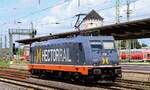 Hectorrail Deutschland 241.014  Ackbar  oder 185 571-7 REV/Alstom Service Kassel Fw510/29.04.21, Bremen Hbf 11.06.2022
