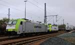 Captrain 185 562-6, 145 095-6 und RHC 185 349-8, Hohe Schaar 29.10.2022 