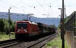 br-6-187-traxx-f140-ac3-db/858970/db-187-182-1-mit-gueterzug-gen DB 187 182-1 mit Güterzug gen Koblenz unterwegs. Oberwesel 09.08.2024