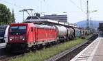 DB 187 168-0 REV/FKR X/13.11.18, Verl/NNR 9/27.10.25 mit Misch-Güterzug Koblenz Hbf. 12.08.2025