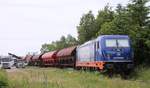 br-6-187-traxx-f140-ac3-private/712072/raildox-187-319-9-im-ladegleis-in Raildox 187 319-9 im Ladegleis in Flensburg-Weiche. 17.06.2020