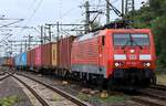 DB 189 060-7 REV/HSR9/19.10.22 mit Containerzug HH-Harburg 18.07.2026