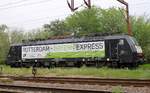 Mal wieder im Norden zu Gast der Rotterdam - Bayern Express....MRCE/TXL 6189 287-6 in Padborg/DK.