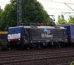 MRCE/Freightliner/ERS Railways 189 208-3/ES64F4-208 wegen der vielen Masten ohne Zug bze ohne Wagen aufgenommen in HH-Harburg.