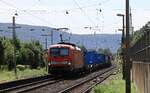 DB 193 315-9 REV/MMAL/22.03.18 mit Güterzug Durchfahrt Oberwesel.