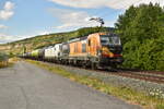 Locmasta 193 299 mit einer weiteren Vectron  in Th�ngersheim gen W�rzburg Hbf fahrend. 19.7.2026