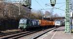 ELL/WLC 193 224-3 REV/Lz/12.08.21 mit Kisten gen Maschen. HH-Harburg 08.03.2025