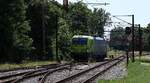 ATLU/GC 193 410-8 verließ das Geschehen dann Richtung Abstellung bei DB Cargo Scandinavia. Pattburg 21.06.2025