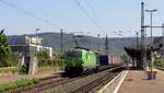 ELOC/TXL 183 283-9 REV/ETL/13.08.24 mit nem Arcese KLV Durchfahrt Boppard Hbf. 10.08.2025