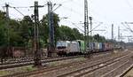 RailPool 193 113-8 REV/MMAL/04.05.23 mit KLV Zug.