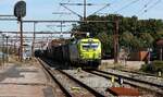 ATLU/Hectorrail 193 411-6 mit dem Innofreight/NYYLCON Kohle-Leerzug Einfahrt Pattburg/DK 14.08.2026