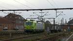 Hectors 193 412 wartete in der Nordabstellung auf ihren Zug. Pattburg/DK 23.10.2026