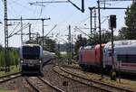 RP 7193 220-9 mit ICE 2310 Einfahrt Itzehoe Bhf. 09.08.2026