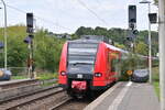 Endlich Ausfahrt...Nachschu� auf den 424 509-8 in Rosbach am 26.9.2026