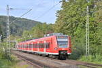 Nachschuß auf einen S1 Zug nach Eberbach, wo die Linien des VRN zur Zeit enden.