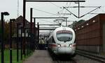 Statt eines Talgo-Zuges kam der DB 411 019  Mei�en  nach Pattburg gefahren. 23.10.2026