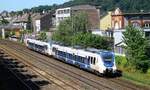 National Express 9442 156 + 9442 153 Ausfahrt Wuppertal-Barmen 12.06.2022