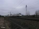 411 051 auf den Weg nach Dresden bei Borsdorf.