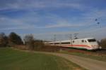 401 015-3  Regensburg  als ICE787 Hamburg nach Mnchen bei Fahlenbach.