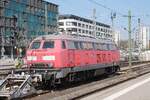 DB 218 836-5 (DB FV Sylt) Stuttgart Hbf 28.03.2017