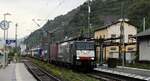 MRCE/SBB  Alpäzähmer  189 108 mit Containerzug in Kaub 15.09.2021