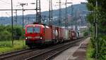 DB 193 332-4 REV/MMAL/23.05.18 mit KLV aufgenommen in Bingen am Rhein.