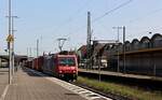 SBB Cargo/ChemOil 482 015-5 mit KLV Zug.