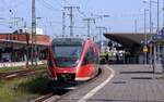 Einfahrt für DB 643 011/511 als RB 23 nach Mayen Ost.