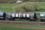 7837 095 (Zans) von  GATX  am 5. April 2024 bei Breitenfurt.